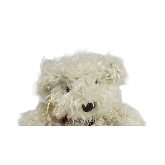 Ganz Antique Roosevelt Vintage Teddy Bear Cream Shaggy Floppy Stuffed Plush 10" - Picture 7 of 14